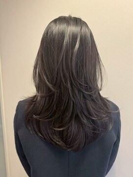 ムード(MOOD,) 暗めカラー/グランマッシュ[レイヤーカット/髪質改善/銀座]