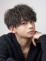 オーシャントーキョー 原宿(OCEAN TOKYO)&nbsp;ツイストスパイラルパーマ無造作マッシュ/刈り上げマッシュ