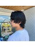 【MEN】カット＋パーマ各種＋グロスリペアトリートメント(ホームケア付き)