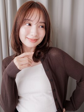 カバーヘア ブリス 上尾西口店(COVER HAIR bliss) ハッシュカットくびれヘア顔周りレイヤースタイルX上尾30代40代