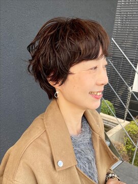 ナループロアボタン(Nalu pu loa BOTAN) ショートパーマ