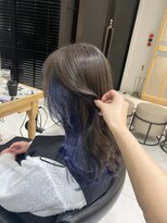 ガリカ 蔵前(Gallica)&nbsp;【美玲】寒色系インナーカラー