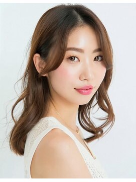 モテ系柔らかミディ大人上品20代30代40代