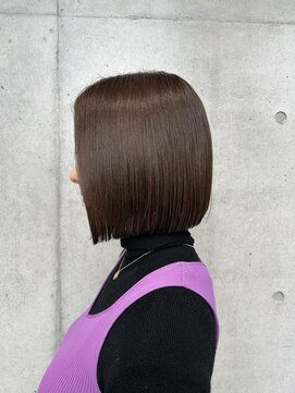 アルテ(ARTE) 【ARTE表参道/青山】小顔ヘイリーボブ×イルミナカラー