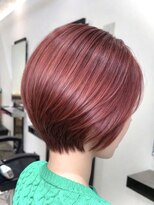 フリック 京都河原町店(FLICK) ★ショートレイヤー/ボルドーカラー/ワインレッド/ショートボブ