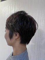 アルベリーヘアーアンドスパ 掛川中央店(ALBELY hair&spa) ニュアンスパーマ 大人女性のこなれ感ショート