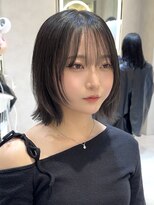 ロンドリメゾン 原宿(Lond re Maison.) ワンホンレイヤー/レイヤーカット小顔顔周り韓国原宿26