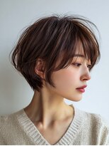 ロディーナコク 大口 新子安(rodina.coc)&nbsp;ピンクベージュ/アンブレラカラー/クールショート/前髪/大口子安