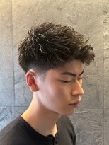 オトコデザインゼニストウキョウ(OTOKO DESIGN ZENITH TOKYO)&nbsp;テーパーフェード×スパイキーショート
