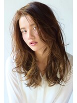 リマ(RIMA)&nbsp;【RIMA】HARUKI 外国人風☆Ashベージュ×パーマstyle