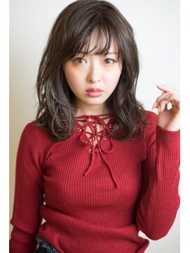 クアトロ グランシュ 川崎店(QUATRO × GranCieux) モテ髪かわいい柔らか質感セミロング【QUATRO】