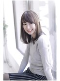 王道ストレートワンカールボブ