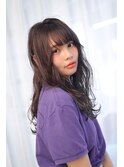 濡れ髪色っぽラフウェーブ【十条　HAIR LOUNGE emu】