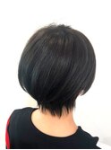 【aoba/高田馬場】奥行きショートボブ♪40,50代の方にもオススメ