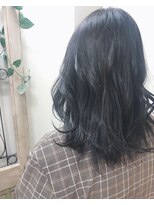 美容室 パルス 静岡鷹匠店(PALS)&nbsp;ネイビーブラック