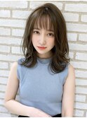 大人かわいい小顔前下がりスリークボブローライト30代40代50代