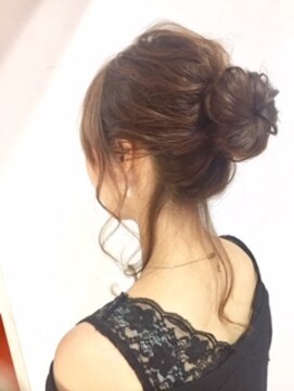 カミコーゼット グレイ(kamiko-Z Gray) おだんごアレンジ