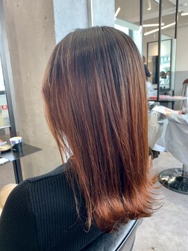 エイト 池袋店(EIGHT ikebukuro) レッドバレイヤージュ*富澤翼