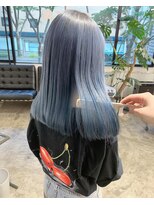 ディーカヘアーセンダイ(Di KA HAIR sendai) Blue Silver