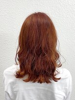 ネオリーブカップ 町田店(Neolive capu)&nbsp;波ウェーブ ＊ オレンジブラウン【neolivecapu町田店】