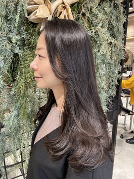 ゼスト 三鷹店(ZEST) 【ZEST三鷹　高橋美紀】ナチュラルブラウン×ロングレイヤー
