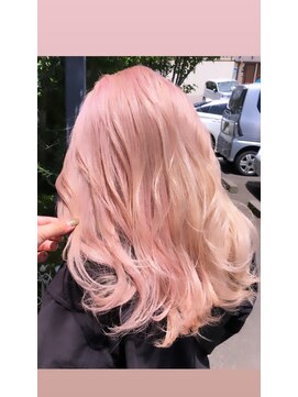 アース 郡山コスモス通り店(HAIR&MAKE EARTH) ピンクベージュ