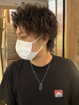 アヴァンス 天王寺店(AVANCE.) MEN'S HAIR ウルフ×ツイスパ