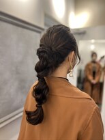 ヴァイス 渋谷店(VAICE) パーティーアレンジ/ポニーテール[渋谷/ヘアセット/ヘアアレンジ
