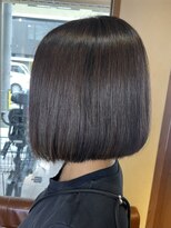 トレヘアー(tRe hair) ぱつっとボブ ミディアムヘア