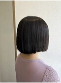 【庄内店/カット】ぱっつんボブ/丸みボブ/10代 20代