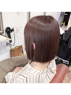 ヘアメイク アンフィ(amphi) 透け感ピンクベージュ..~*＊.