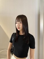 アム(amu)&nbsp;レイヤーカット/顔周りレイヤー/レイヤーロング/髪質改善