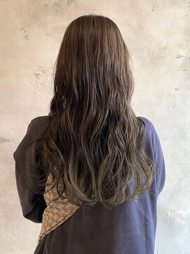 ニュイ(NUIT) インナーカラーイヤリングカラーダブルカラーベージュカラー韓国