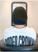 美シルエットちゅるんとボブ