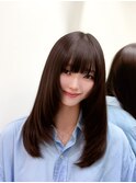 【sayakaスタイル】顔まわり/レイヤーカット/小顔韓国くびれヘア