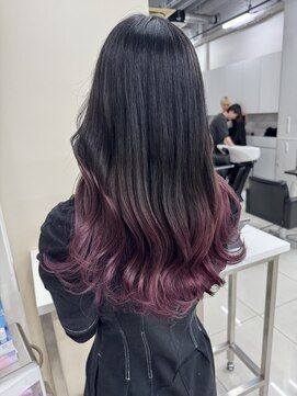 アライブ ハラジュク(ALIVE harajuku) グラデーションカラーバレイヤージュインナーカラー　ryota