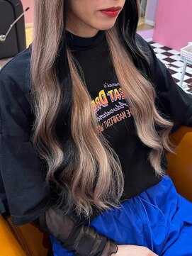 どぅ~す 梅田店 アディクシーカラー【選べる品質☆シールor編み込み】エクステ