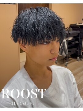 ルースト 原宿店(ROOST) MEN’S HAIR/波巻ツイストスパイラル/フェザーパーマ/原宿