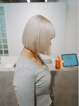 エン 栄店(enne)の写真/学割U24対応◎通いやすくて可愛いが続く＊【栄/矢場町/ブリーチ/ハイトーン/ボブ/韓国/レイヤー/学割U24】