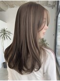 ロングレイヤー*レイヤーカット*髪質改善 *ハイライトベージュ*