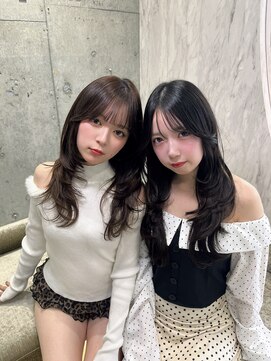 ロンドルピナス 小倉(Lond Lupinus) ミディアムレイヤーカット/似合わせカット/大人ガーリー/20代