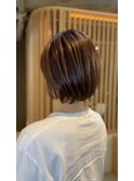 ハイライト風スライドカットでイメチェン！｜西千葉｜ショート