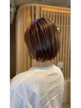 イゾラ(isola) ハイライト風スライドカットでイメチェン!|西千葉|ショート