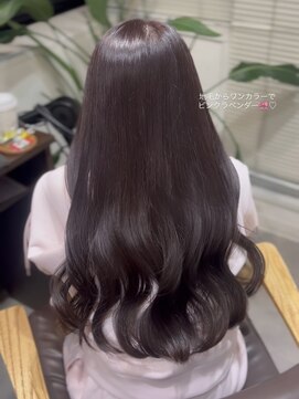 ユーフォリア 青山(Euphoria) ピンクラベンダー＊ピンクブラウン＊大人可愛い＊担当ami