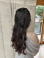 オムズポカ 栄矢場町店(OM's poka) ハーフツイン/ミックス巻き/ヘアセット/ヘアアレンジ
