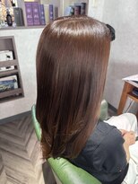 ヘアーサロンカルド(hair salon CALDO)&nbsp;ピンクブラウンカラー
