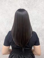 ミニム ヘアー(minim hair) 【minim×りの】水素カラー♪つやつやダークグレージュ