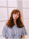無造作ナチュラルロングスタイル【小岩】
