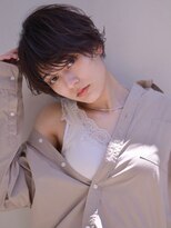 リアン(Lien)&nbsp;Lien立川ヌーディーアッシュブラウン小顔センシュアルショート