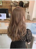 ブリーチ無しハイトーンベージュ《春日井 Regalo レガロ》